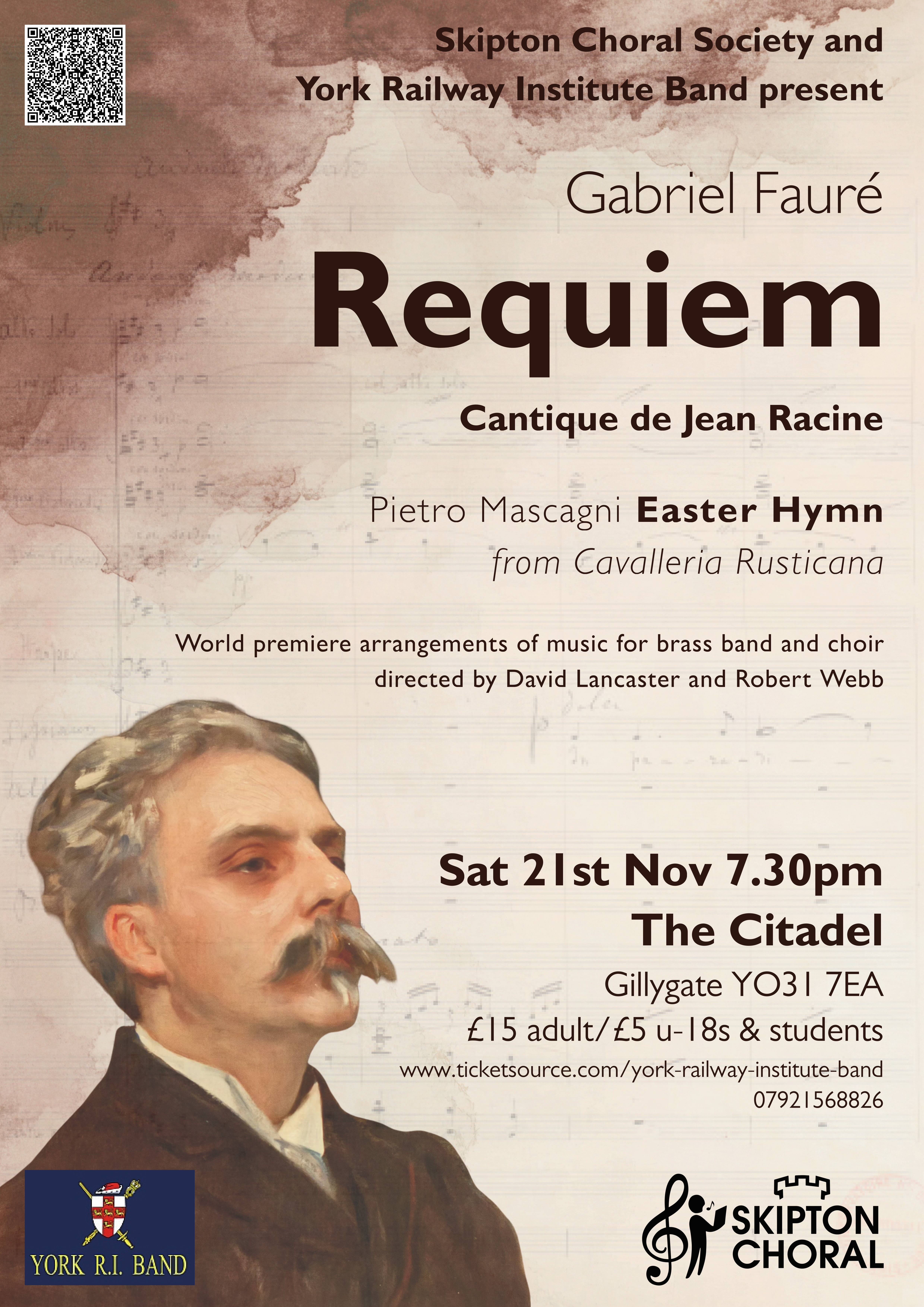 Fauré's Requiem 21st November 2026